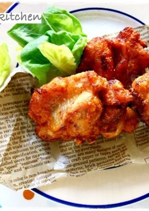 キムチ鍋の素だけで！ジューシーから揚げ♪-レシピのメイン写真