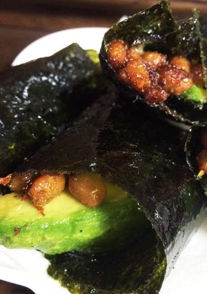 納豆アボカドの磯辺揚げ-レシピのメイン写真
