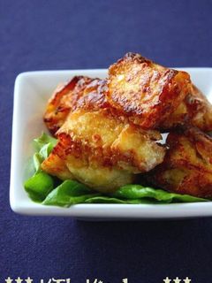 こんがり♪凍り豆腐のにんにく味噌焼き-レシピのメイン写真