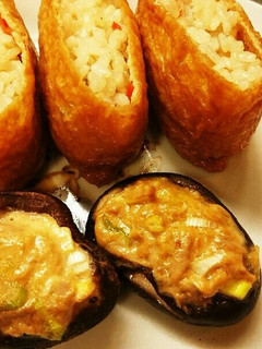 椎茸の ツナ味噌・ネギマヨ焼き-レシピのメイン写真