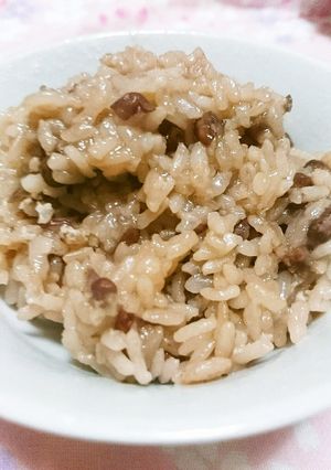 まず挑戦!簡単赤飯♪圧力鍋と炊飯器で♪-レシピのメイン写真