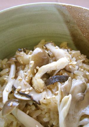 【使いきり】きのこご飯-レシピのメイン写真