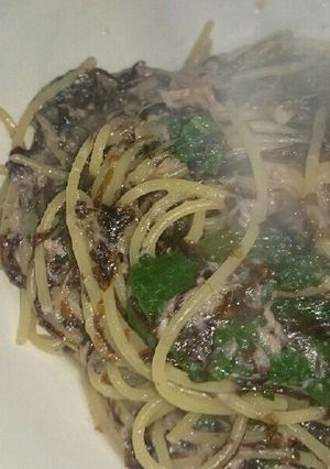 超時短！調味料不要！梅しそ海苔パスタ-レシピのメイン写真