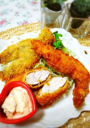 ☆ミックスフライ☆色々有るから嬉しい♪-レシピのメイン写真