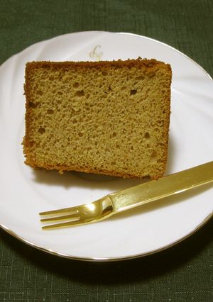 きなこシフォンケーキ-レシピのメイン写真