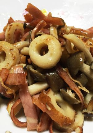 きのことちくわのマヨバター炒め-レシピのメイン写真