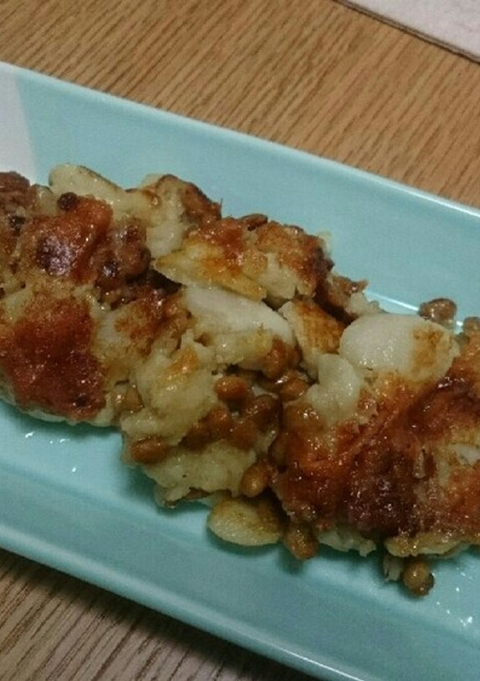 おつまみに♪里芋と納豆のチーズのおやき☆-レシピのメイン写真