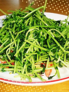 簡単!豆苗炒め☆-レシピのメイン写真