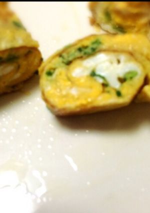 ネギ入り卵焼き-レシピのメイン写真