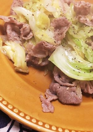 春キャベツのさっぱり塩豚レモン炒め-レシピのメイン写真