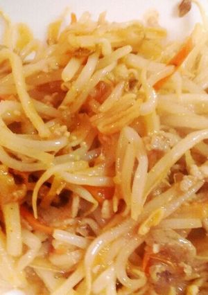 タイ風万能だれで豚もやし！-レシピのメイン写真