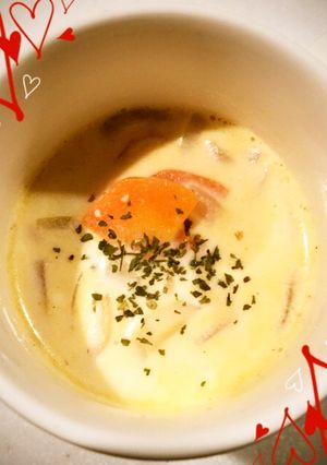 ココナッツオイルdeミルクスープ☆-レシピのメイン写真