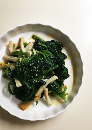 ■常備菜■ほうれん草のヘンプシードナムル-レシピのメイン写真