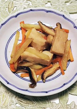 高野豆腐の中華風炒め-レシピのメイン写真