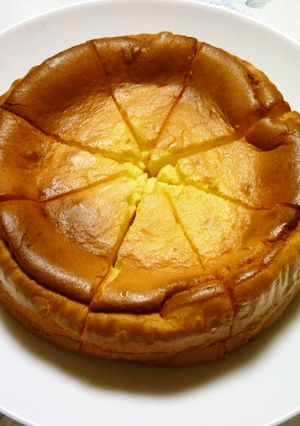 米粉でベークドチーズケーキ-レシピのメイン写真