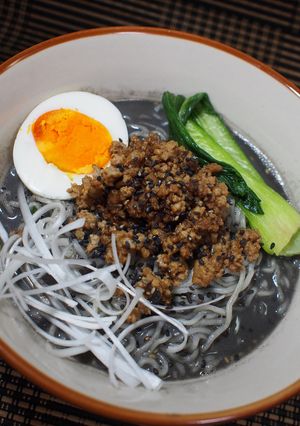 クリーミー♪「マイルド担々麺(黒)」-レシピのメイン写真