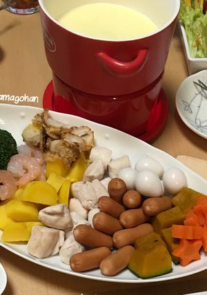 チーズフォンデュ-レシピのメイン写真
