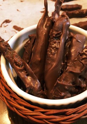 甘夏ピールのチョコ-レシピのメイン写真