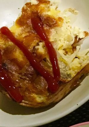 焼き物◎きのこと野菜のキッシュ風オムレツ-レシピのメイン写真