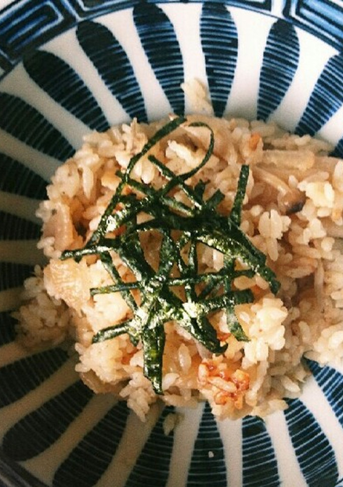 もつ煮のリメイク炊き込みご飯-レシピのメイン写真