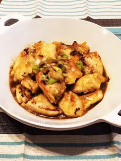 鶏ムネねぎポン酢-レシピのメイン写真