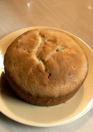 ココナツオイルでバナナケーキ-レシピのメイン写真