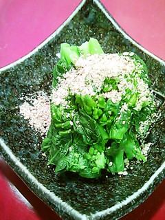 菜の花ポン酢ゴマダレ-レシピのメイン写真