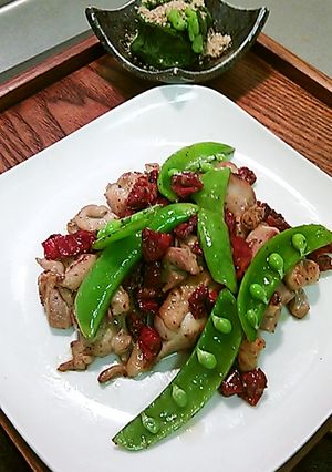 鶏もものドライトマト炒め-レシピのメイン写真