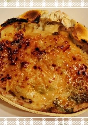 甲羅で☆蟹の味噌マヨグリル-レシピのメイン写真