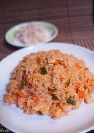 混ぜて作る「チキンライス」-レシピのメイン写真