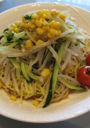もやしたっぷり☆冷やし中華-レシピのメイン写真