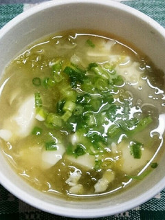 簡単☆アーサの味噌汁(沖縄料理)-レシピのメイン写真