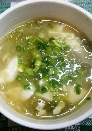 簡単☆アーサの味噌汁(沖縄料理)-レシピのメイン写真