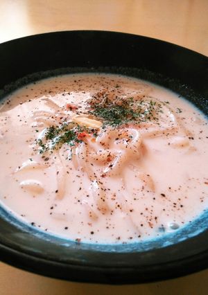 豆乳で簡単！タラコクリームうどん-レシピのメイン写真