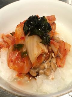 ダイエットに〜大根おろしキムチ納豆-レシピのメイン写真
