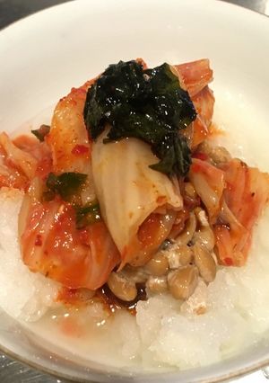 ダイエットに〜大根おろしキムチ納豆-レシピのメイン写真