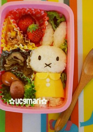 キャラ弁☆ミッフィーちゃん-レシピのメイン写真