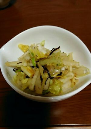 余った白菜の漬け物をアレンジ♪-レシピのメイン写真