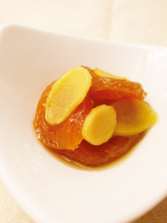 あんずとハチミツ生姜煮-レシピのメイン写真