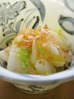 【使いきり】白菜のゆず和え-レシピのメイン写真