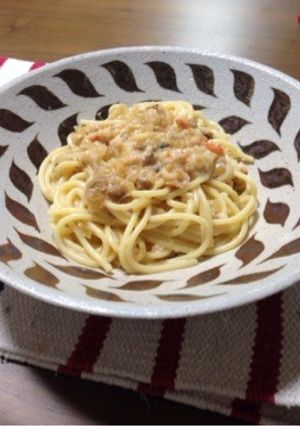 ズボラーの簡単カニクリームパスタ-レシピのメイン写真