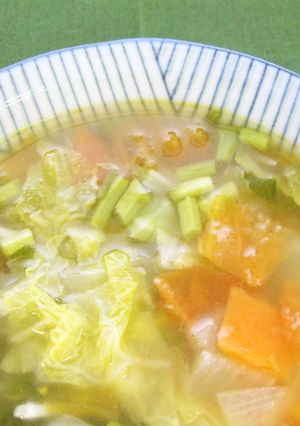 【使いきり】野菜スープ-レシピのメイン写真