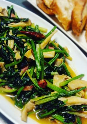 エリンギとほうれん草のバターソテー-レシピのメイン写真