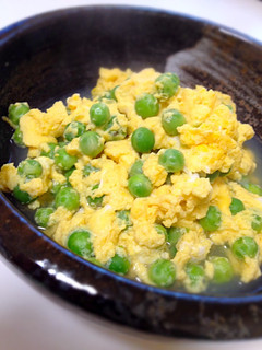 京風★白だしde簡単★えんど豆の卵とじ-レシピのメイン写真