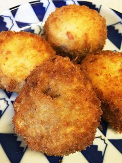 しいたけとクリームチーズのフライ-レシピのメイン写真