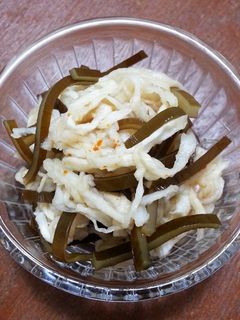昆布で常備菜*切り干し大根のはりはり漬け-レシピのメイン写真