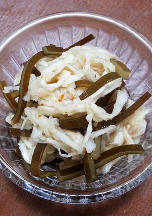 昆布で常備菜＊切り干し大根のはりはり漬け-レシピのメイン写真