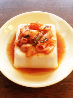 甘辛!キムチ冷奴-レシピのメイン写真