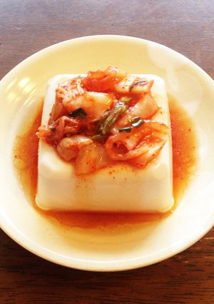 甘辛！キムチ冷奴-レシピのメイン写真