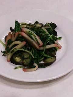 副菜に簡単水菜炒め-レシピのメイン写真